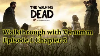 The Walking Dead Episode 1 Chapter 5 HD Walkthrough