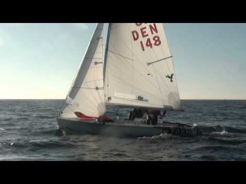 Mark rounding at Mallorca - The Danish National 470 Mens Team