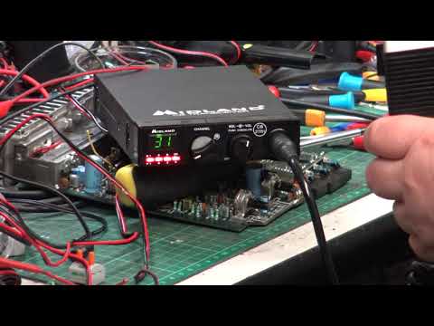 Midland 77 805UK Port-A-Pak CB27/81 CB radio (transportable) - On The Air test