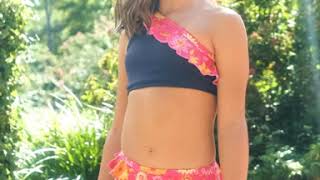 Rebel Athletic Floral Flounce Bikini