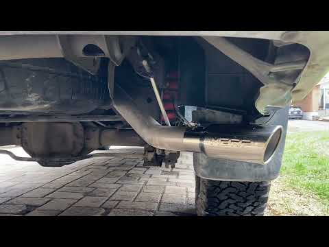 MBRP - Stainless Steel Single Exit Cat Back Exhaust - 2017 Dodge Ram 1500 OUTDOORSMAN!