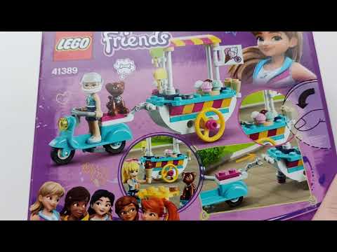 Обзор Конструктор LEGO Friends Тележка с мороженым 97 деталей из Rozetka