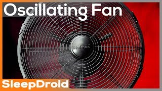 ►Oscillating Fan Noise, Stereo Video. Rotating Fan White Noise. ASMR Oscillating Fan for Sleeping