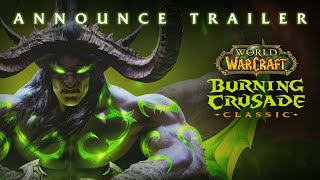 Состоялся анонс World of Warcraft: Burning Crusade Classic