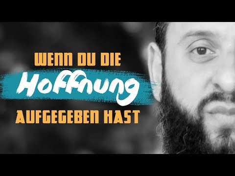 DESWEGEN darfst du nicht aufgeben... #Hoffnung #Allah