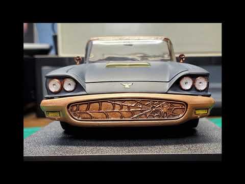 Elvira T Bird, custom scale model build