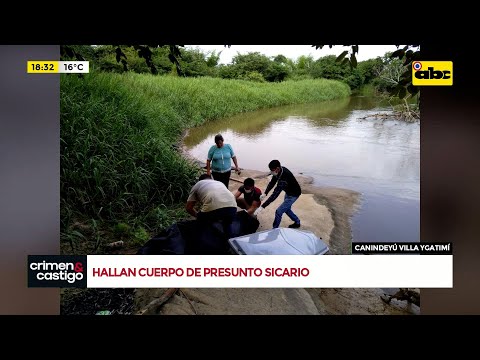 Hallan cuerpo de presunto sicario declarado como desaparecido en Villa Ygatimí