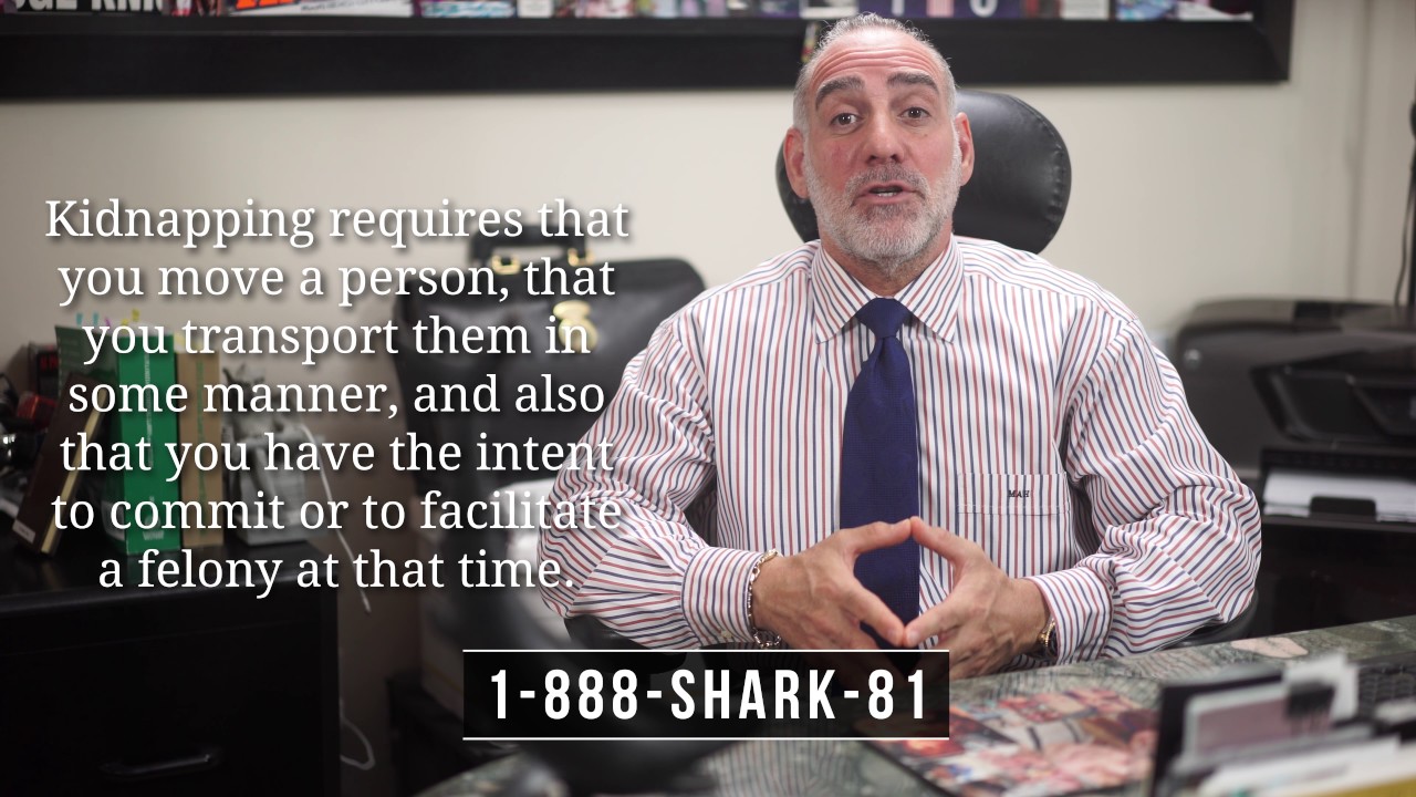 (140) What's the difference between False Imprisonment & Kidnapping? | Michael Haber Miami Lawyer