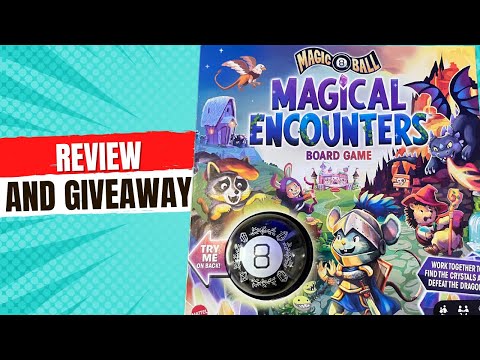 "Magic 8 Ball: Magical Encounters Board Game" Review and Giveaway