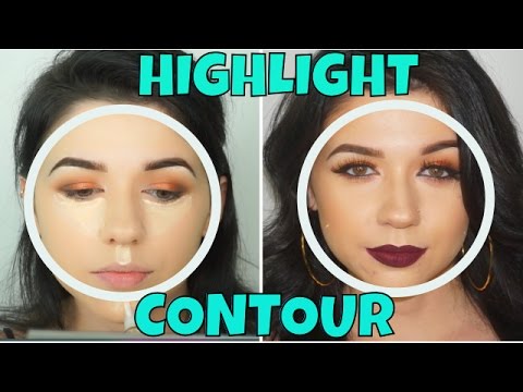 How to Highlight and Contour (Round Face)