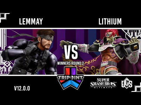 Tripoint Smash 111 - Winners Round 2 - Lemmay(Snake) Vs. Lithium(Ganondorf)