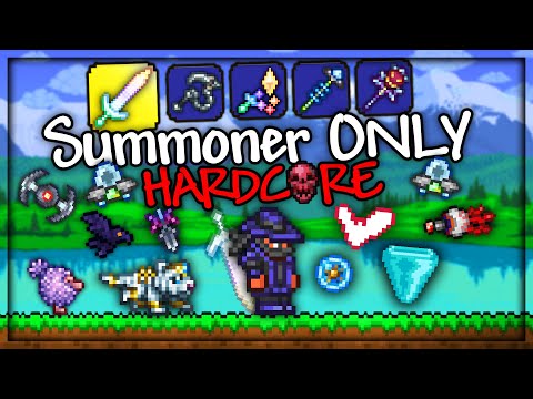 Can I Beat Terraria HARDCORE Master Mode Summoner ONLY?