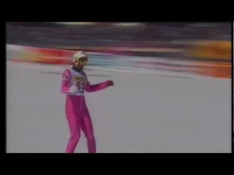 Vegard Opaas' rekordhopp i Planica 1987
