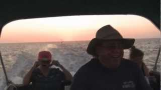 preview picture of video 'Bayport FL Sunset 04/07/2013 with Captain Gary -HD'