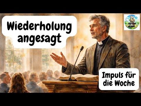 Repeat is in order - Inspiration for the week - January (1) - by Pastor Bernd