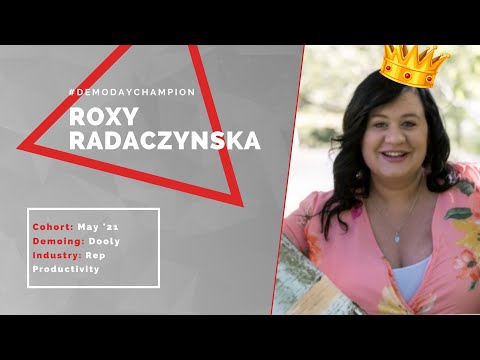 Demo Day Champion Highlight Of The Night | Roxy Radaczynska Demo Of Dooly | Tech Sales Competition