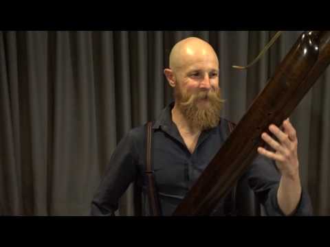 Simon Rickard and his Bassoon-osaurus