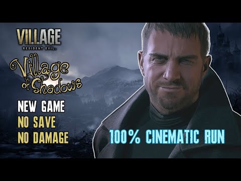 [Resident Evil Village] 100% Run: Village of Shadows, New Game, No Save, No Damage