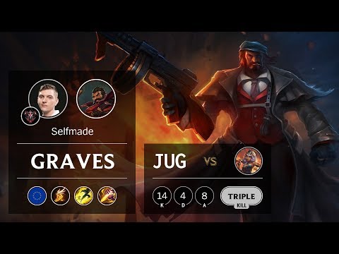 Graves Jungle vs Qiyana - EUW Grandmaster Patch 10.1