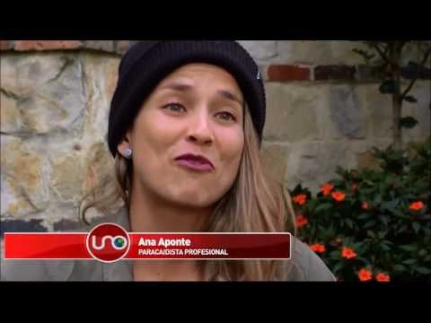 Colombiana Ana Aponte está lista para nuevo récord Guinness de paracaidismo