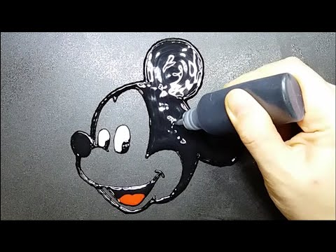 Mickey Mouse Pancake Art - Mickey Mouse