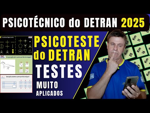 DETRAN 2025 Psychotechnical Exam – DETRAN 2025 Psychological Exam - DETRAN 2025 Driver's License ...