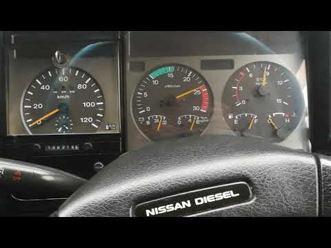 Nissan diesel v10 sound