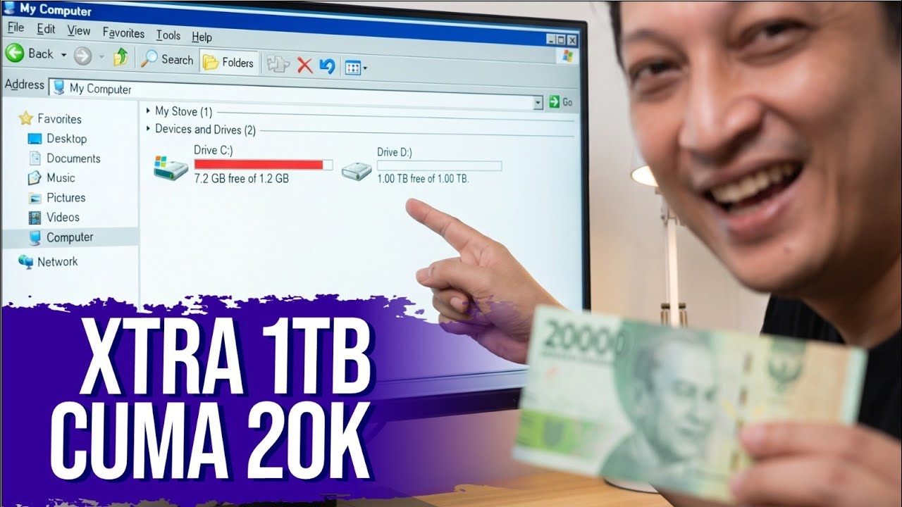[ LEGAL, ANTI BANNED  !!!  ] STORAGE 1TB biasanya 2jt , cuma 20 RIBU doang  |  Internxt
