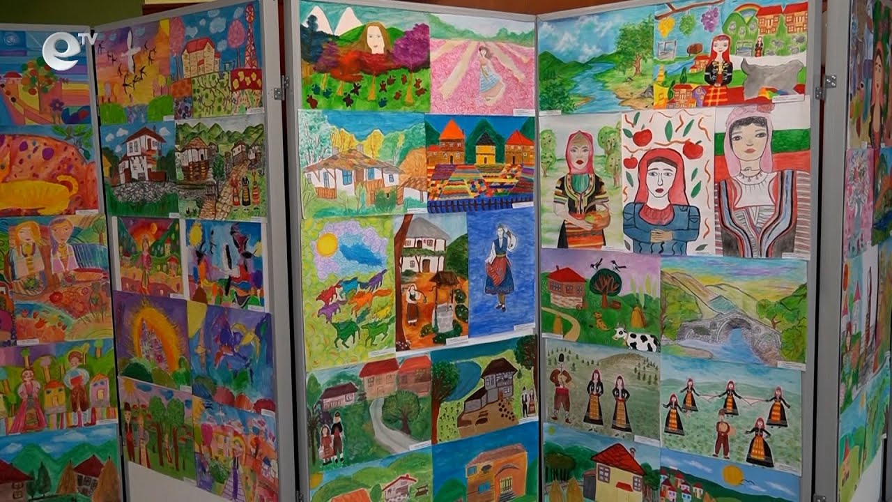 Отличиха 36 детски рисунки в областния конкурс „Родопски багри“ в Кърджали