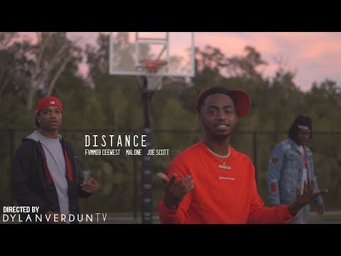 Fvmmob Ceewest X Malone X Joe Scott - Distance (Official Music Video) @dylanverduntv