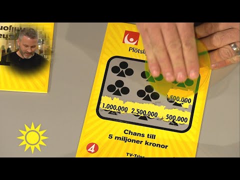 Trissvinnare Ronny: "Någonting kul får vi nog hitta på" - Nyhetsmorgon (TV4)