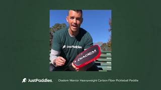 Video thumbnail: Diadem Warrior Pickleball Paddle Review