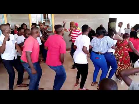 Dancing Ekio nkiekio during Valentine day.