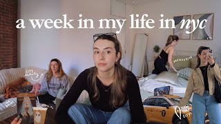 life is starting to get a lot busier... a week in my life in nyc ☕️🍂