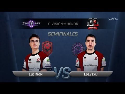 LucifroN vs LoLvsxD (TvZ) - Semifinal de StarCraft2 - Final Cup 4