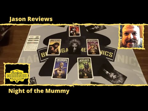 Jason's Board Game Diagnostics of Night of the Mummy
