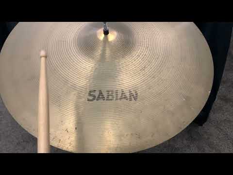 20” Sabian Medium Ride - Early 1980’s image 9