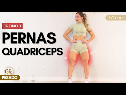 Legs on Fire – Quadriceps - Intense Home Workout | GF6 – Workout 3