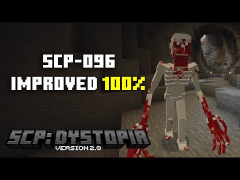 My 096 now behaves much better! - SCP: Dystopia 2.0 [Minecraft Bedrock 1.21.30]