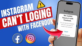How to Fix Instagram Can’t Login with Facebook Error | IG Sign in Issue With FB