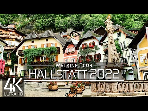 【4K 60fps】🇦🇹 VIRTUAL WALKING TOUR: 🚶 «Hallstatt - Austria 2022» 🎧 ORIGINAL SOUNDS 🚫 NO COMMENT 📺ASMR
