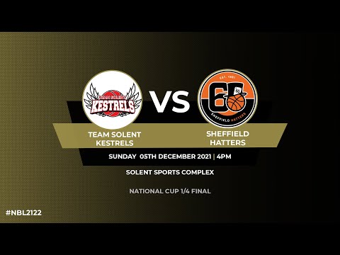 WNBL_Team Solent Kestrels v Sheffield Hatters - 12.12.21