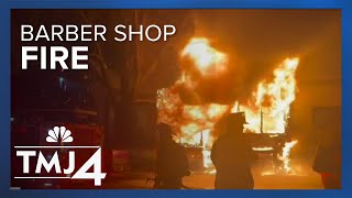 Crews investigate after Southside barbershop destroyed in fire