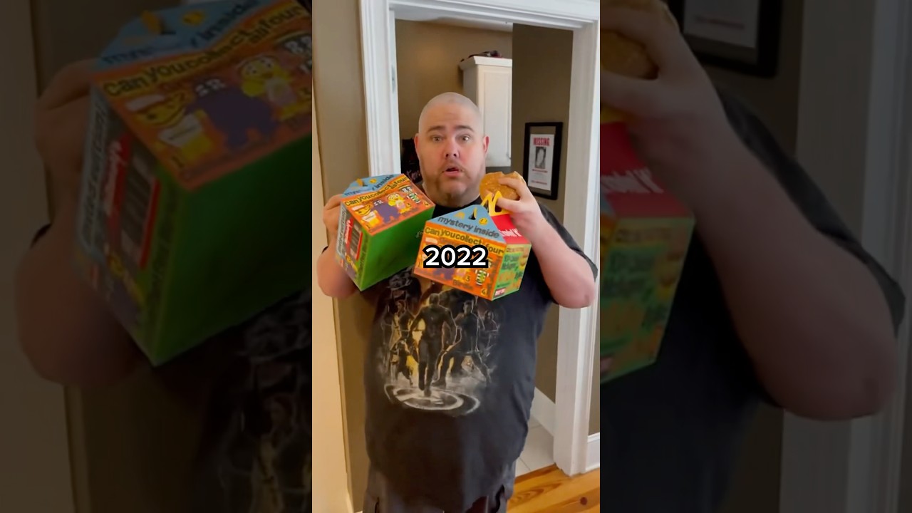 McDonald’s Rare Adult Happy Meal😳