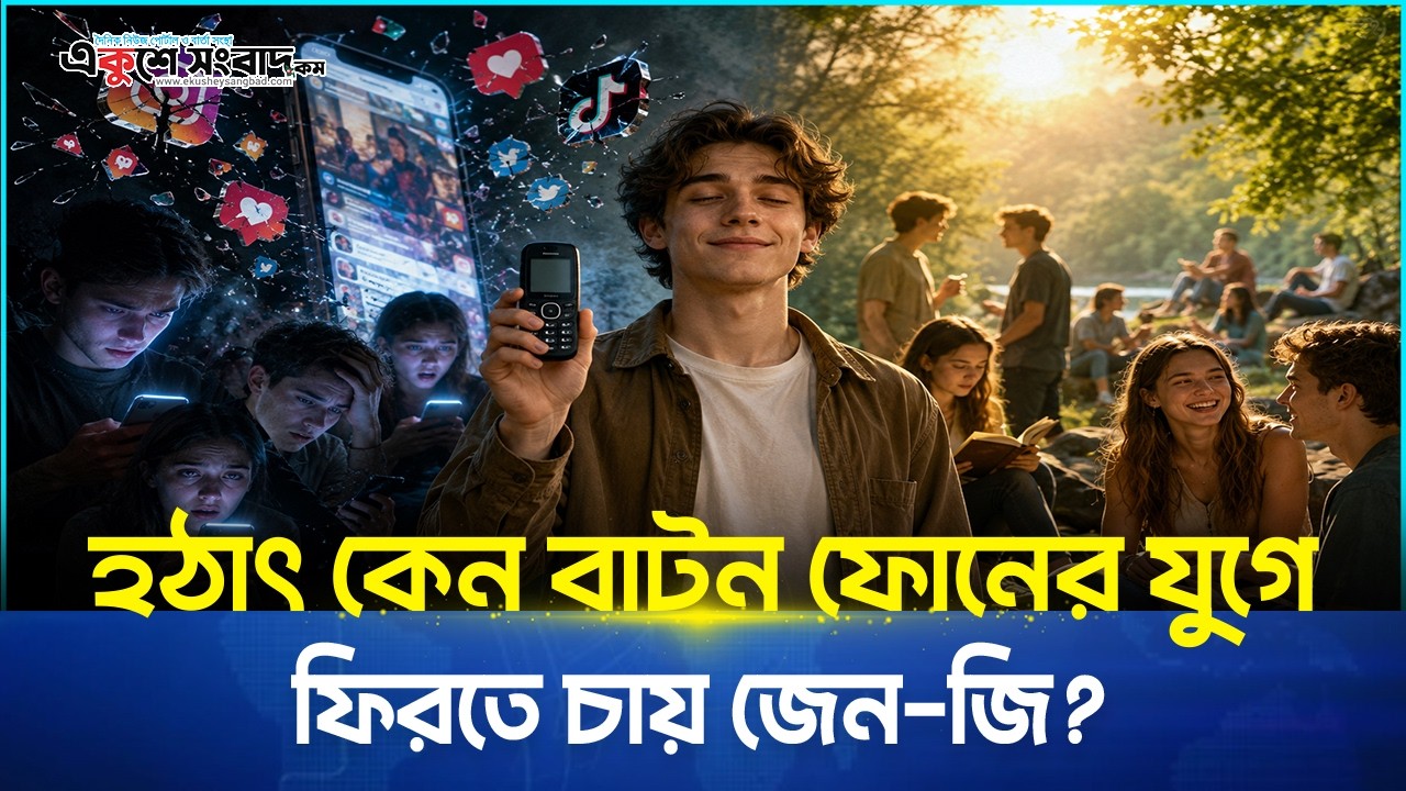 হঠাৎ কেন বাটন ফোনের যুগে ফিরতে চায় জেন-জি?