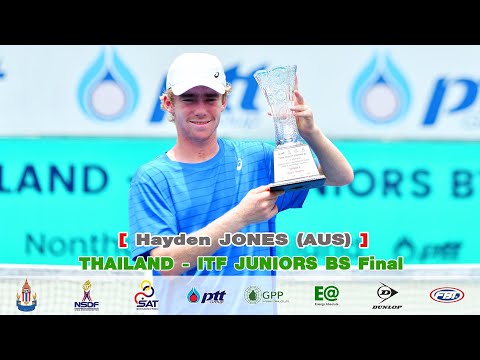 THAILAND - ITF JUNIORS B1 BS Final - Hayden JONES (AUS) 1 vs Jangjun KIM (KOR) 2