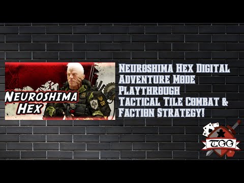 Neuroshima Hex Digital Adventure Mode Playthrough | Tactical Tile Combat & Faction Strategy!