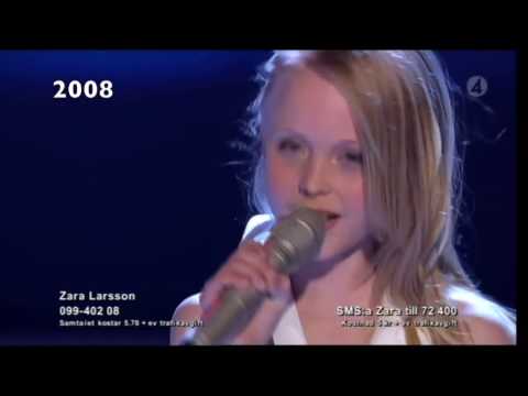 Zara Larsson's voice through the years (2008-2016)