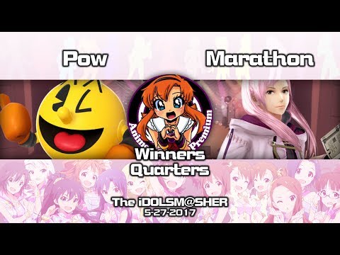 The iDOLSM@SHER: Pow (Pacman) vs. Marathon (Robin) - SSB4 Winners Quarters