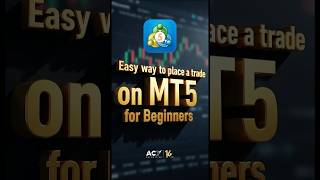 Easy way to place a trade on MT5 for Beginners!